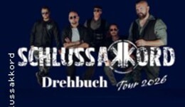 Schlussakkord - Drehbuch Tour 2026 + Support: Hartholz, El Postre