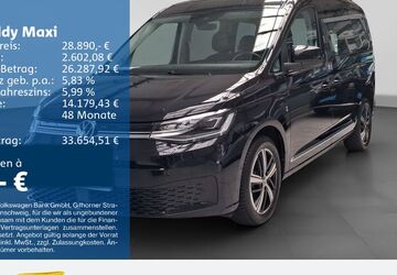 VW Caddy 50.314 km 27.890 &euro; Gelsenkirchen 45888