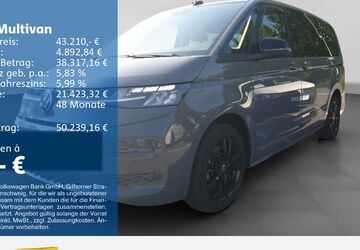VW T7 Multivan 44.513 km 43.210 &euro; Bochum 44892