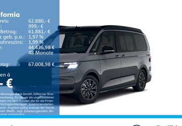 VW T7 California 11.862 km 61.780 &euro; Recklinghausen 45663